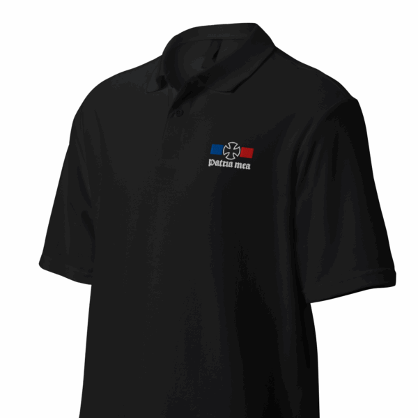 Polo BRODE Croix Celte Noire BBR