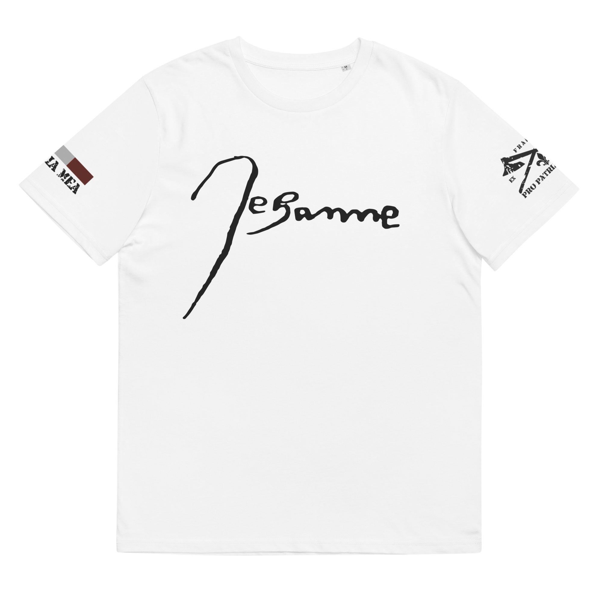 T shirt MC Jeanne Blanc Patria Mea t-shirt-mc-jeanne-blanc-patria-mea