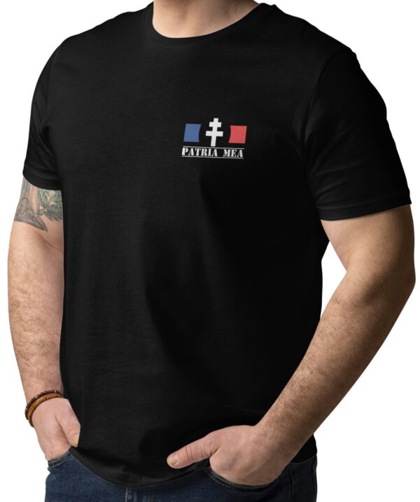 T-shirt  croix de lorraine BBR (Coeur) – Image 3