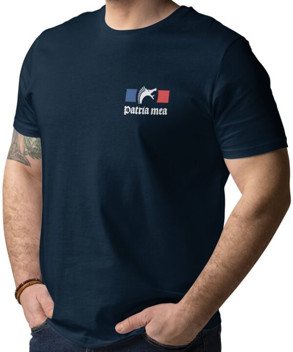T-shirt  « Patria Mea – Carnyx gaulois » BBR (Coeur) – Image 3