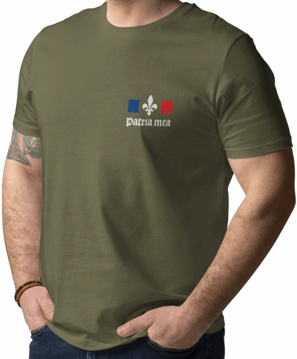 T-shirt LYS BBR (Cœur) kaki – Image 3