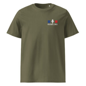 T-shirt croix de lorraine BBR (Coeur) kaki