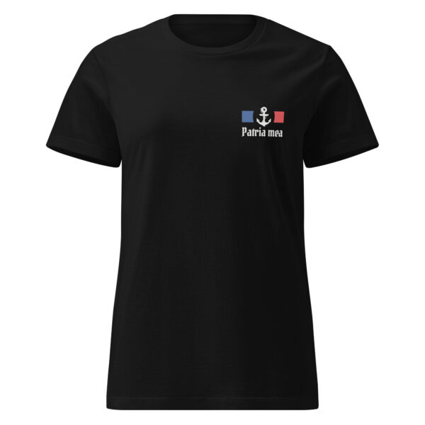 T-shirt  "Patria Mea – Ancre marine" BBR (Coeur) – Image 3